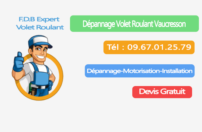 dépannage volet roulant Vaucresson