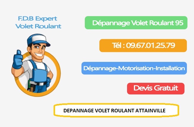 Dépannage volet roulant Attainville