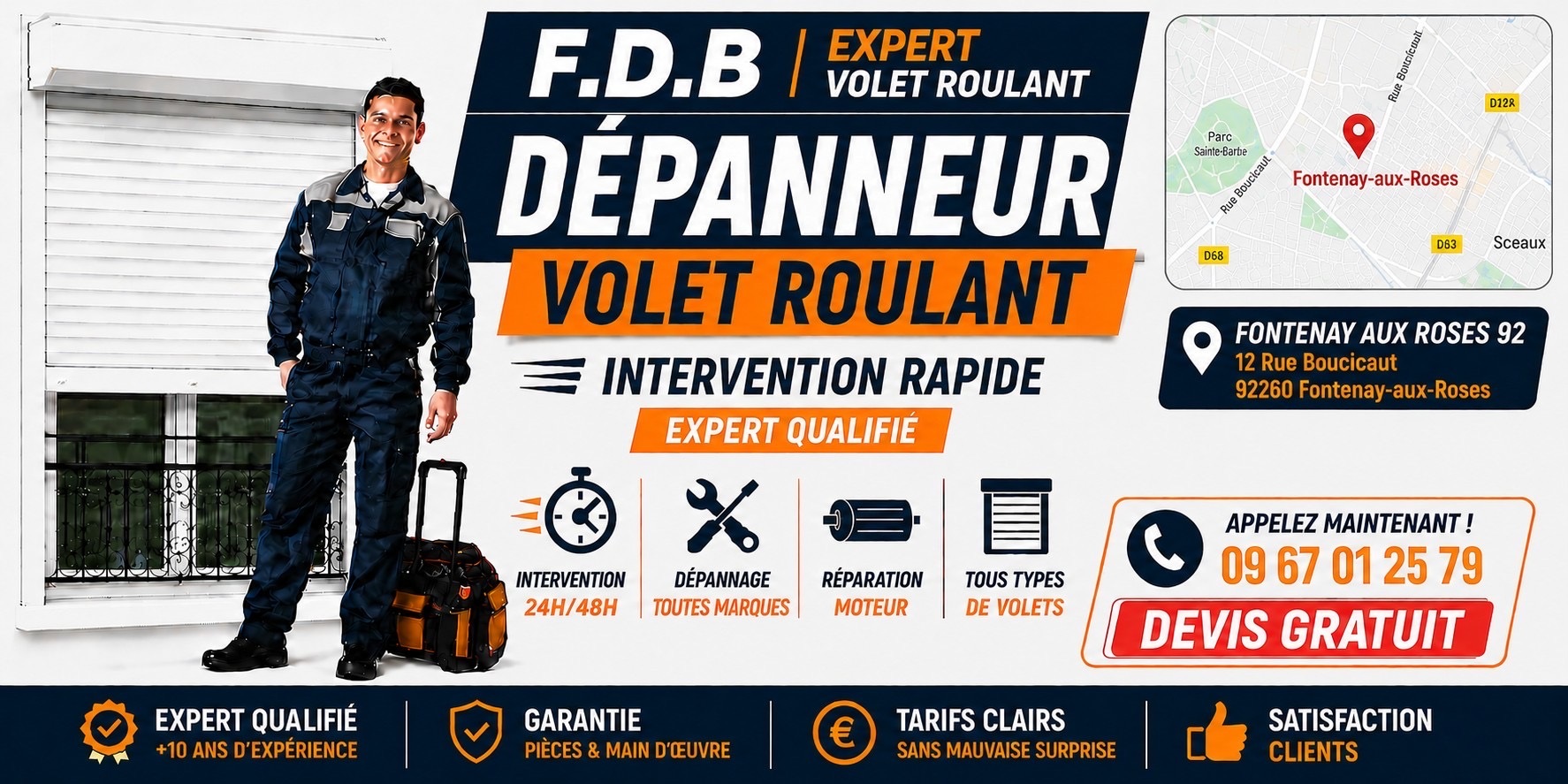 depannage volet roulant fontenay aux roses