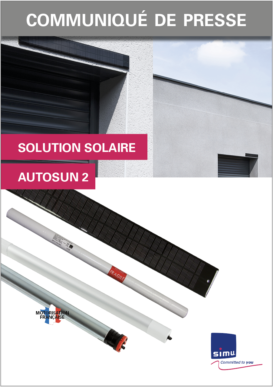 Solution solaire AUTOSUN 2 Simu 100% autonome